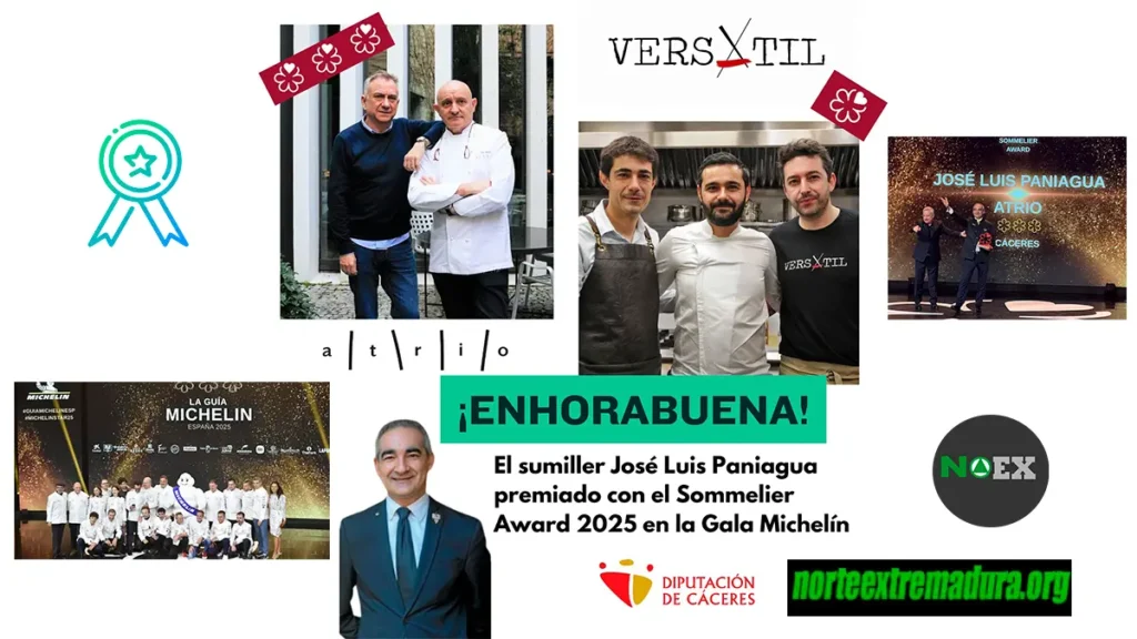 La Provincia de Cáceres Celebra un Nuevo Triunfo en la Gala Michelín 2025