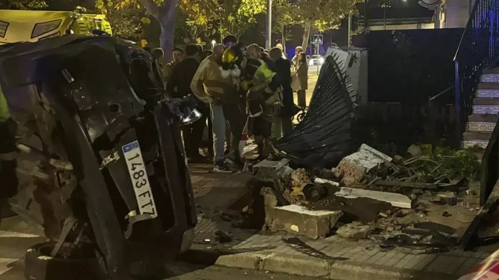 Accidente de tráfico en Malpartida de Plasencia