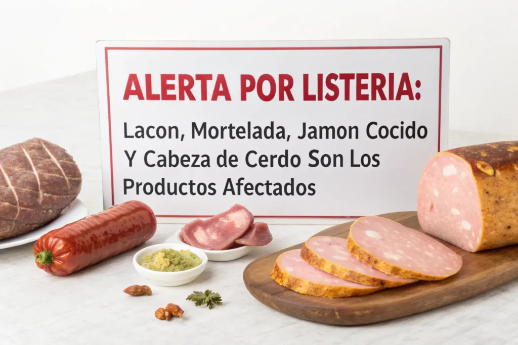 Alerta sanitaria por Listeria: Productos Afectados y Recomendaciones