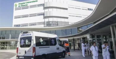 5 Heridos tras Colisión entre una Furgoneta del CCMI y un Turismo