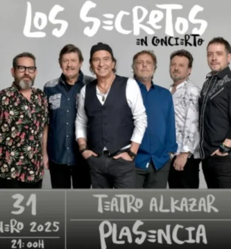 Los Secretos en Plasencia Un Concierto Imperdible el 31 de Enero en el Teatro Alcázares