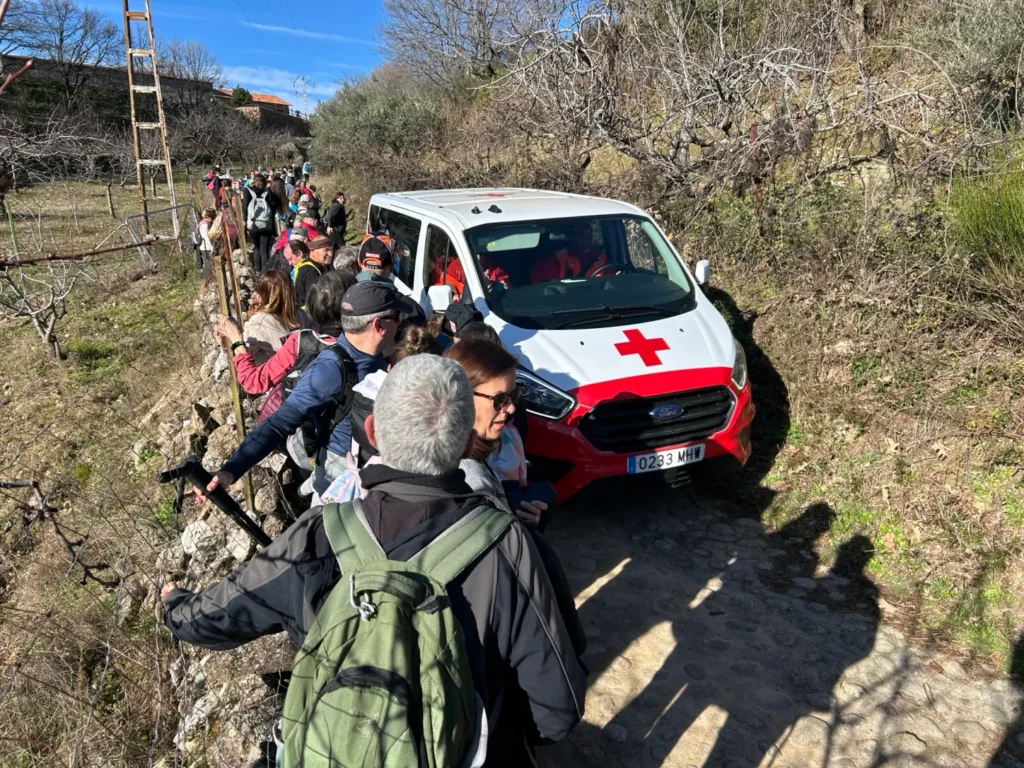  Fallece un hombre de 55 años mientras realizaba la Ruta del Emperador en La Vera