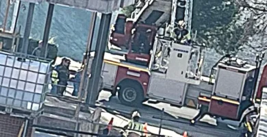 Trabajador Sufre Caída de 6 Metros en Obras de Edificación en Mérida