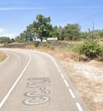 Grave accidente de tráfico en Aceituna una joven de 20 años fue trasladada al hospital Virgen del Puerto