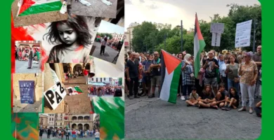 Plasencia se Alza: Multitudinaria Protesta Contra el Genocidio en Gaza