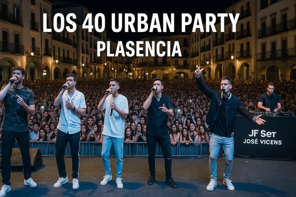 Los 40 Urban Party en Plasencia 2025