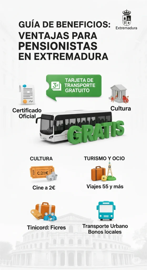 Cómo Solicitar el Carnet de Pensionista y Aprovechar Todas sus Ventajas en Extremadura