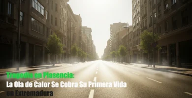 Tragedia en Plasencia: La Ola de Calor Se Cobra Su Primera Vida en Extremadura