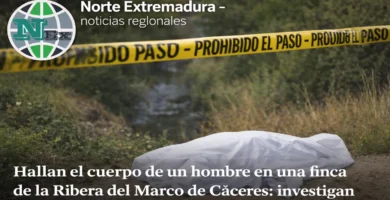 Hallan el cuerpo de un hombre en una finca de la Ribera del Marco de Cáceres: investigan las circunstancias