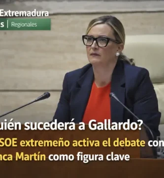 ¿Quién sucederá a Gallardo? El PSOE extremeño activa el debate con Blanca Martín como figura clave