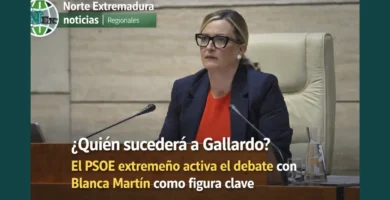 ¿Quién sucederá a Gallardo? El PSOE extremeño activa el debate con Blanca Martín como figura clave