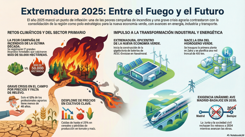 Extremadura 2025: Crónica de un Año de Fuego, Urnas y Revolución Bulo