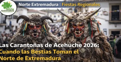 Las Carantoñas de Acehuche 2026: Cuando las Bestias Toman el Norte de Extremadura