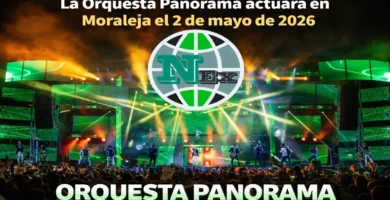 La Orquesta Panorama actuará en Moraleja el 2 de mayo de 2026