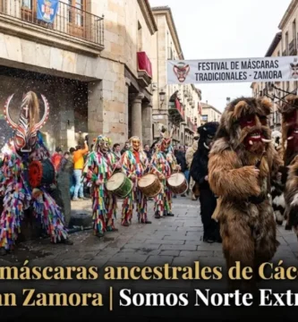Las máscaras ancestrales de Cáceres conquistan Zamora |
