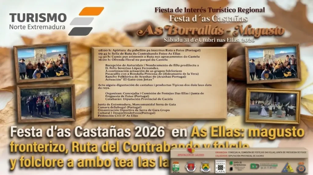 Festa de las Castañas 2026 en Eljas